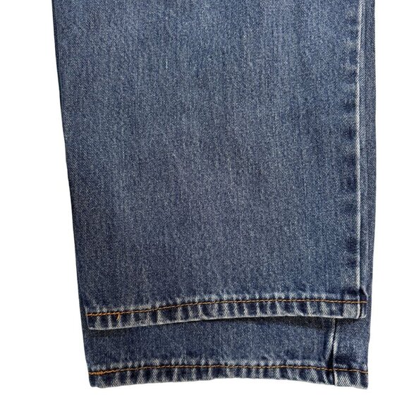 Levis 550 Relaxed Fit Jeans Mens 40x30 Blue Denim Classic Straight Leg StoneWash - Picture 4 of 14